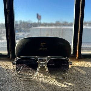 Carerra Clear Aviator Sunglasses NIB
